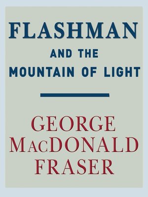 cover image of Flashman and the Mountain of Light